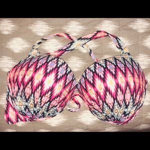 Sold! Bright multi colored VS bikini top